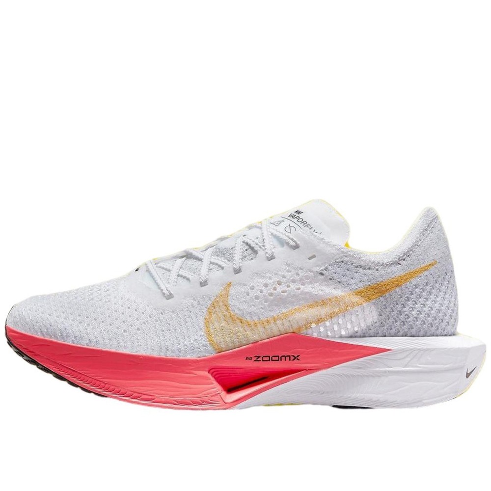 Zoomx Vaporfly 3 White Topaz Gold Sea Coral Women
