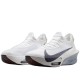 Air Zoom Alphafly Next 3 White Pure Platinum Obsidian Mist Gridiron