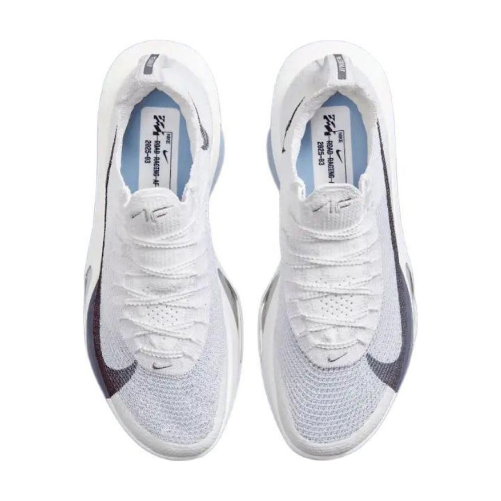 Air Zoom Alphafly Next 3 White Pure Platinum Obsidian Mist Gridiron