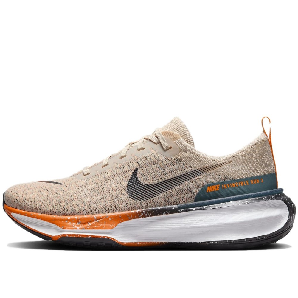 Zoomx Invincible Run 3 Oatmeal Safety Orange