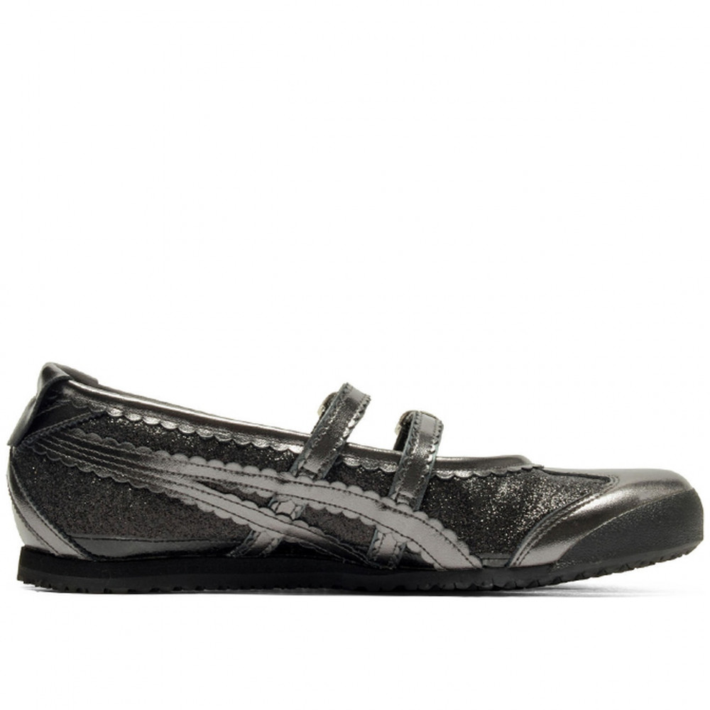 Mexico 66 Tgrs Slip Resistant Abrasion Resistant Lightweight Low Top Casual Shoes Women S Black Gray