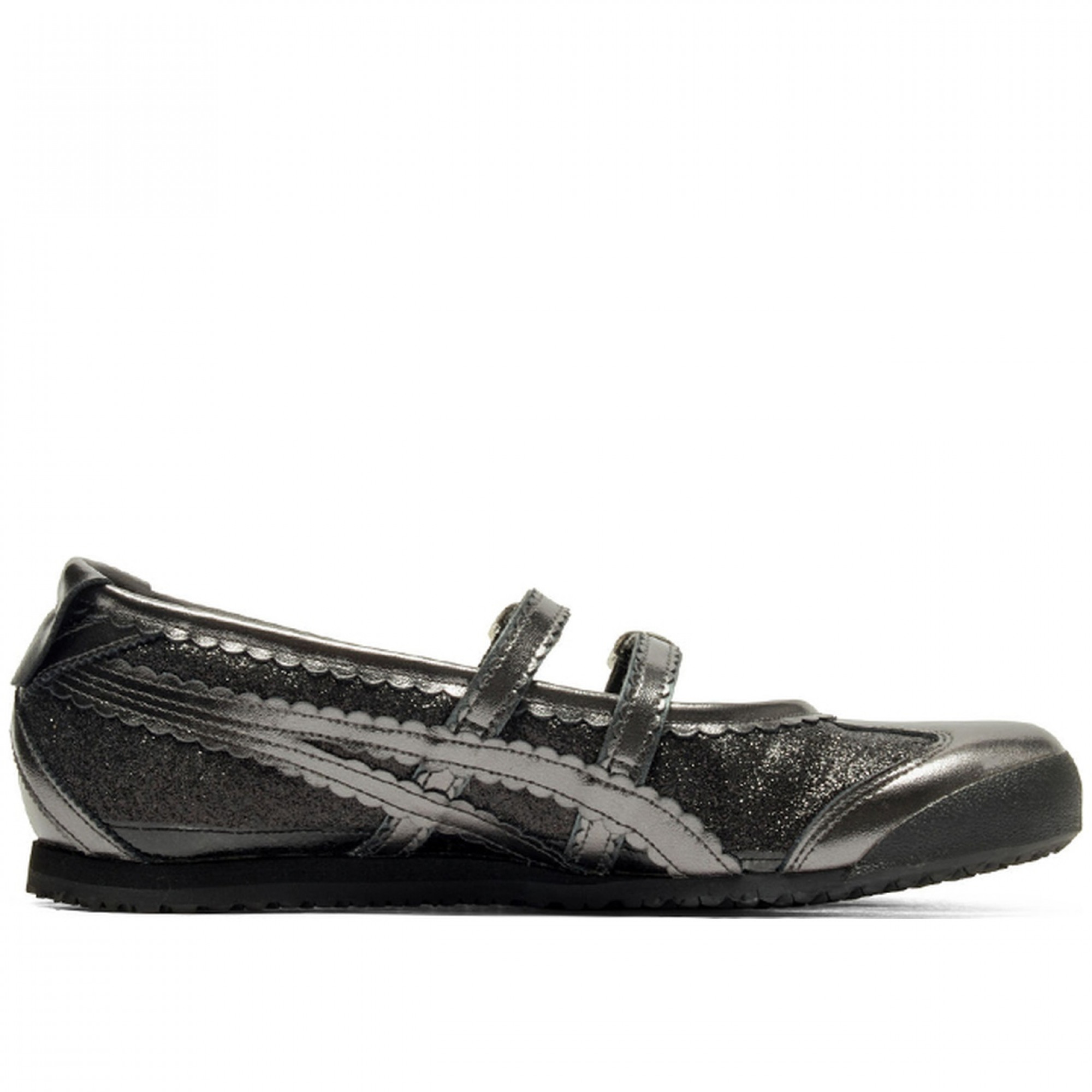 Mexico 66 Tgrs Slip Resistant Abrasion Resistant Lightweight Low Top Casual Shoes Women S Black Gray
