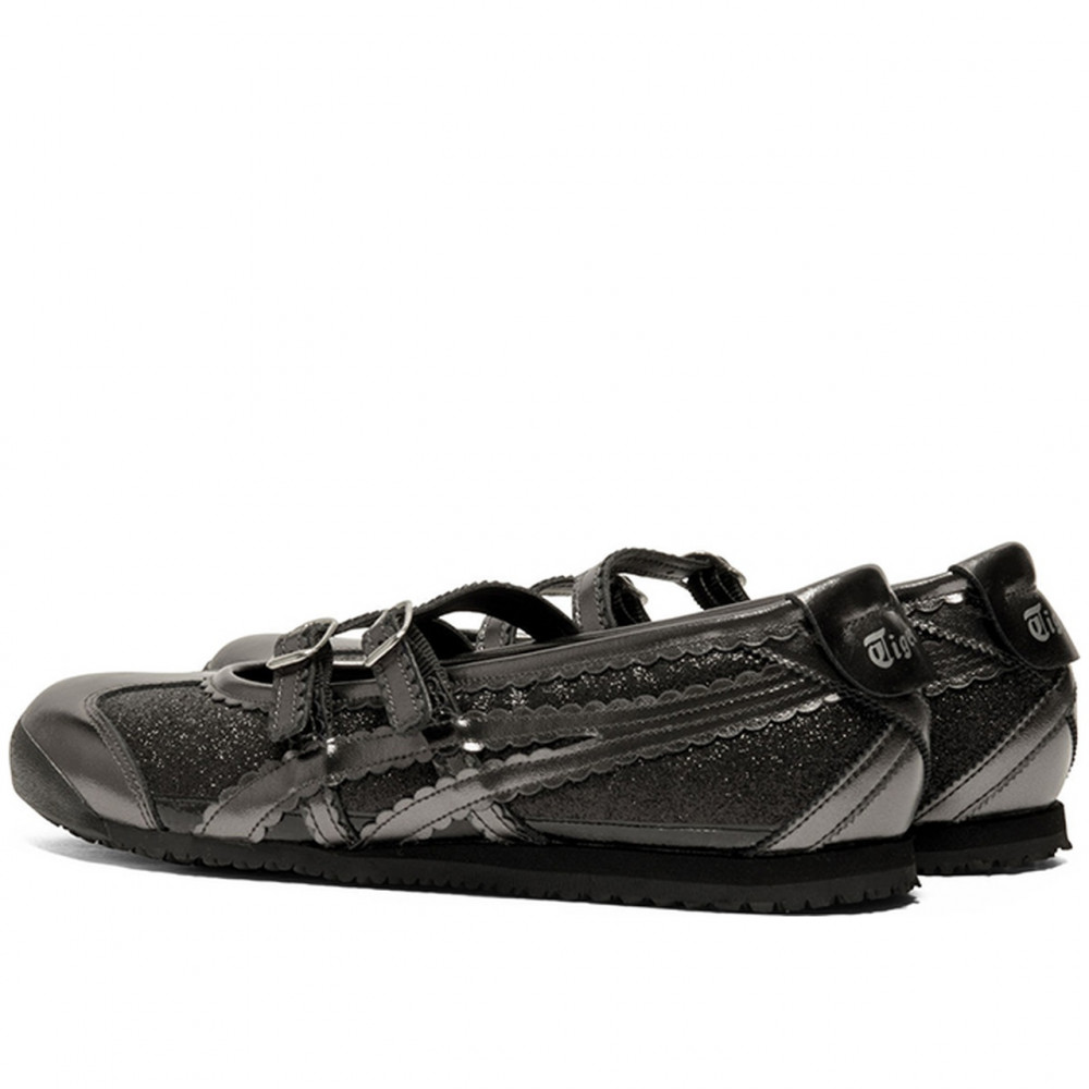 Mexico 66 Tgrs Slip Resistant Abrasion Resistant Lightweight Low Top Casual Shoes Women S Black Gray