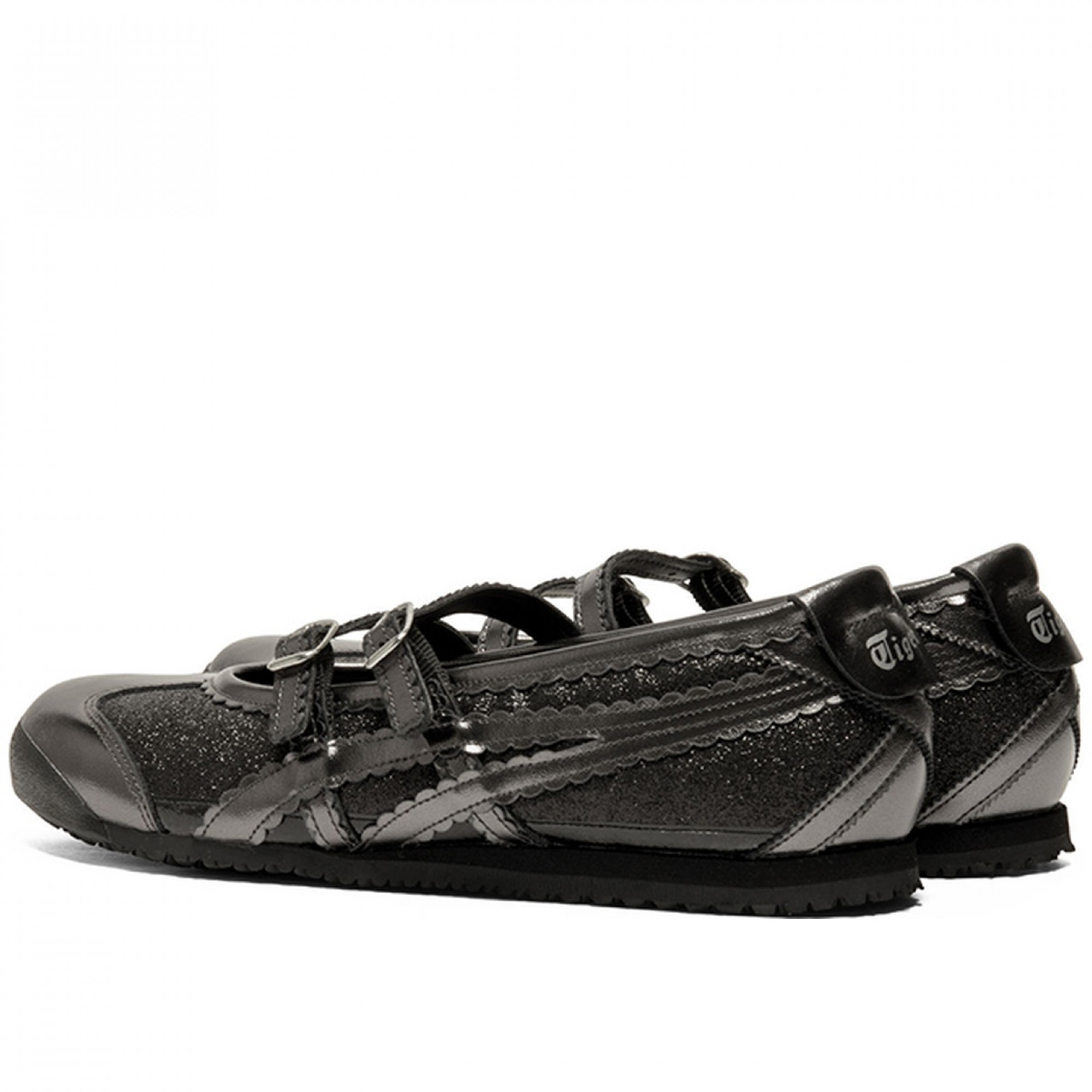 Mexico 66 Tgrs Slip Resistant Abrasion Resistant Lightweight Low Top Casual Shoes Women S Black Gray