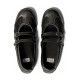 Mexico 66 Tgrs Slip Resistant Abrasion Resistant Lightweight Low Top Casual Shoes Women S Black Gray