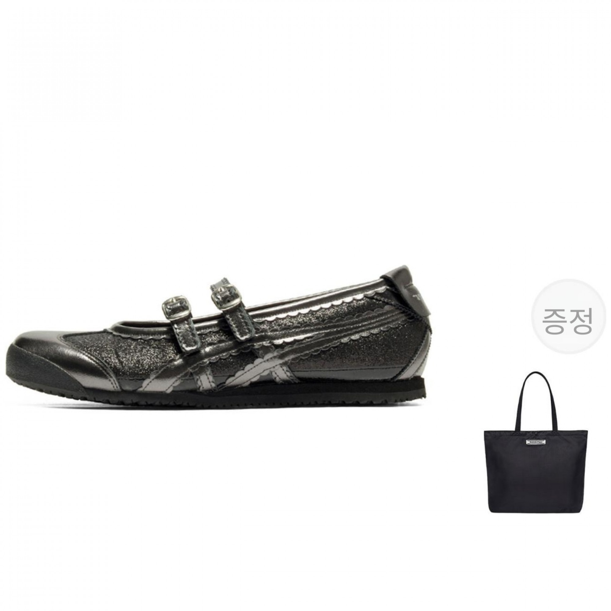 Mexico 66 Tgrs Slip Resistant Abrasion Resistant Lightweight Low Top Casual Shoes Women S Black Gray