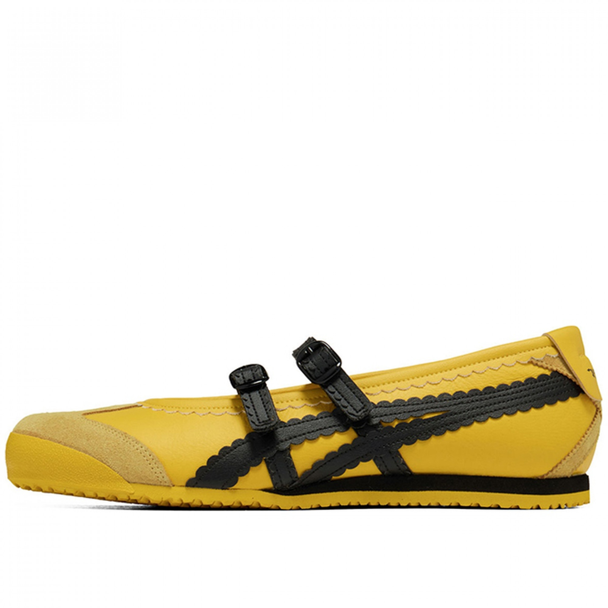 Mexico 66 Flat Mary Jane Shoes Women S Yellow Black