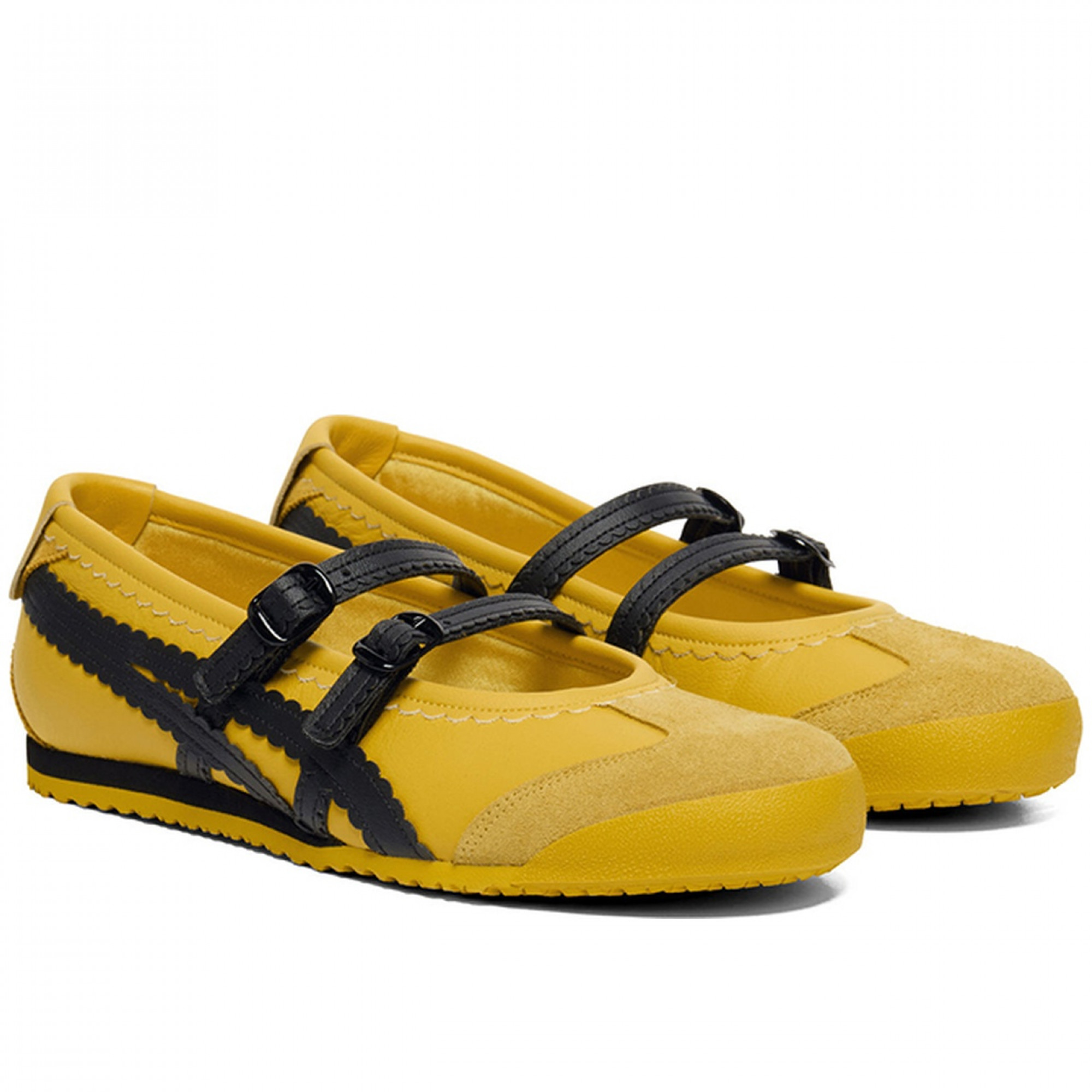 Mexico 66 Flat Mary Jane Shoes Women S Yellow Black