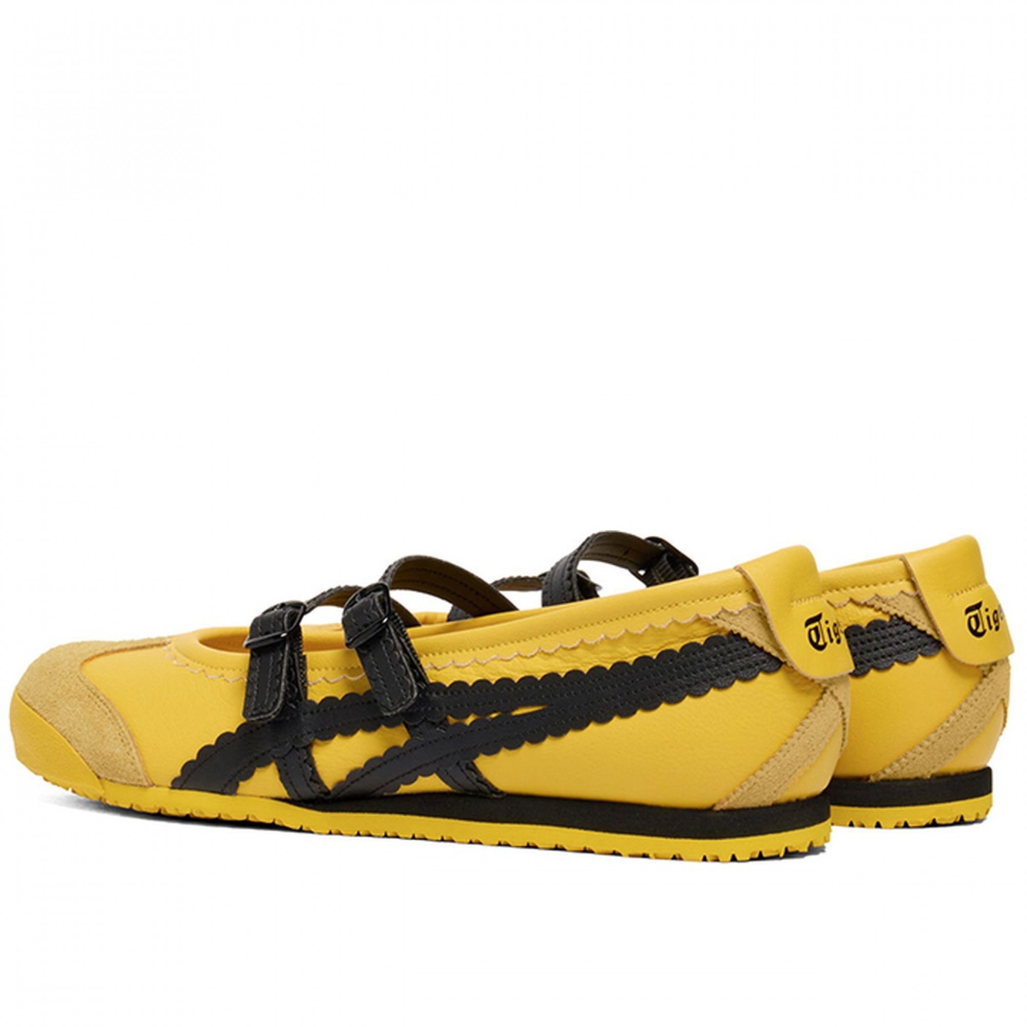 Mexico 66 Flat Mary Jane Shoes Women S Yellow Black