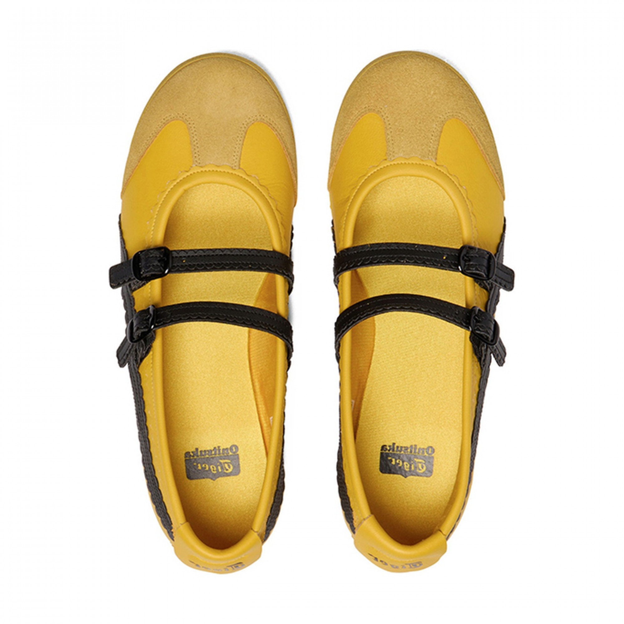 Mexico 66 Flat Mary Jane Shoes Women S Yellow Black