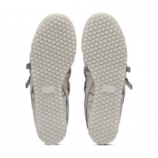 Mexico 66 Mary Jane Shoes Buckle Fabric Flat Gray Low Heel 3cm Moderate Round Tip 1182a705 020