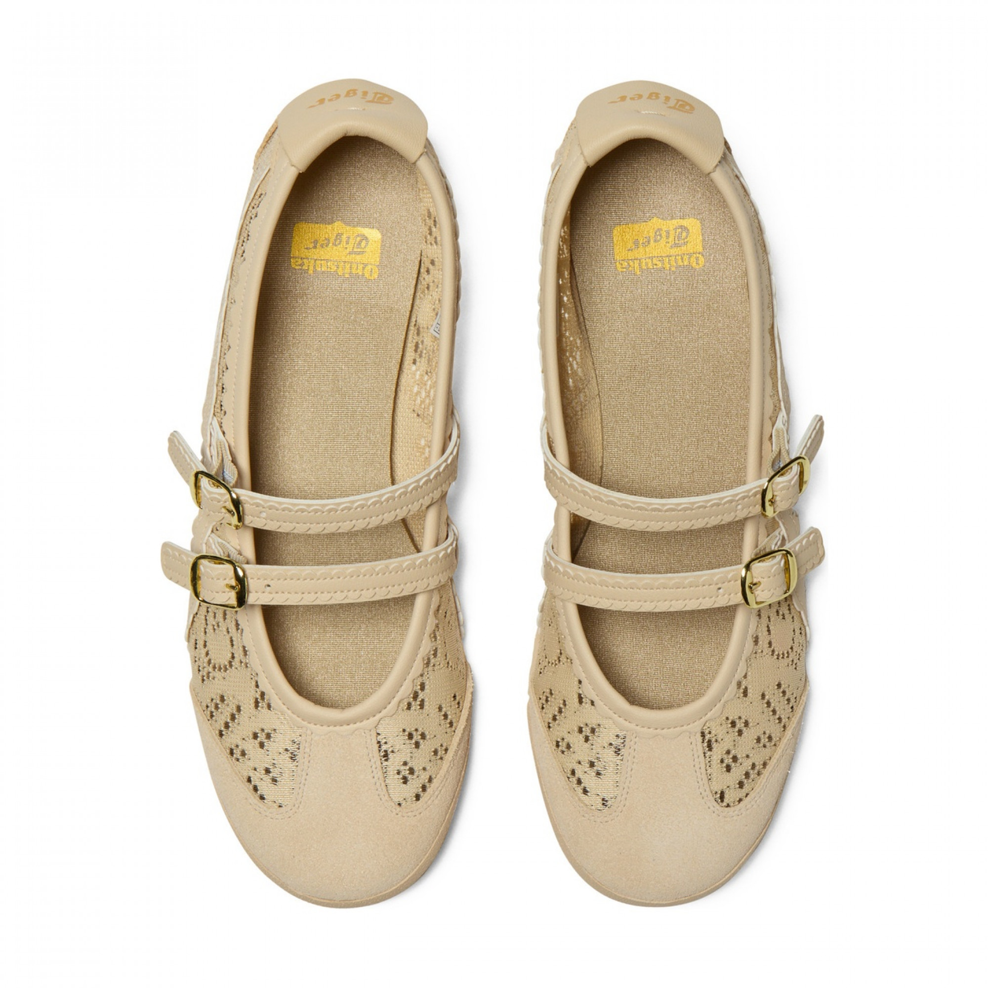 Mexico 66 Tgrs Fabric Mary Jane Shoes Women S Beige