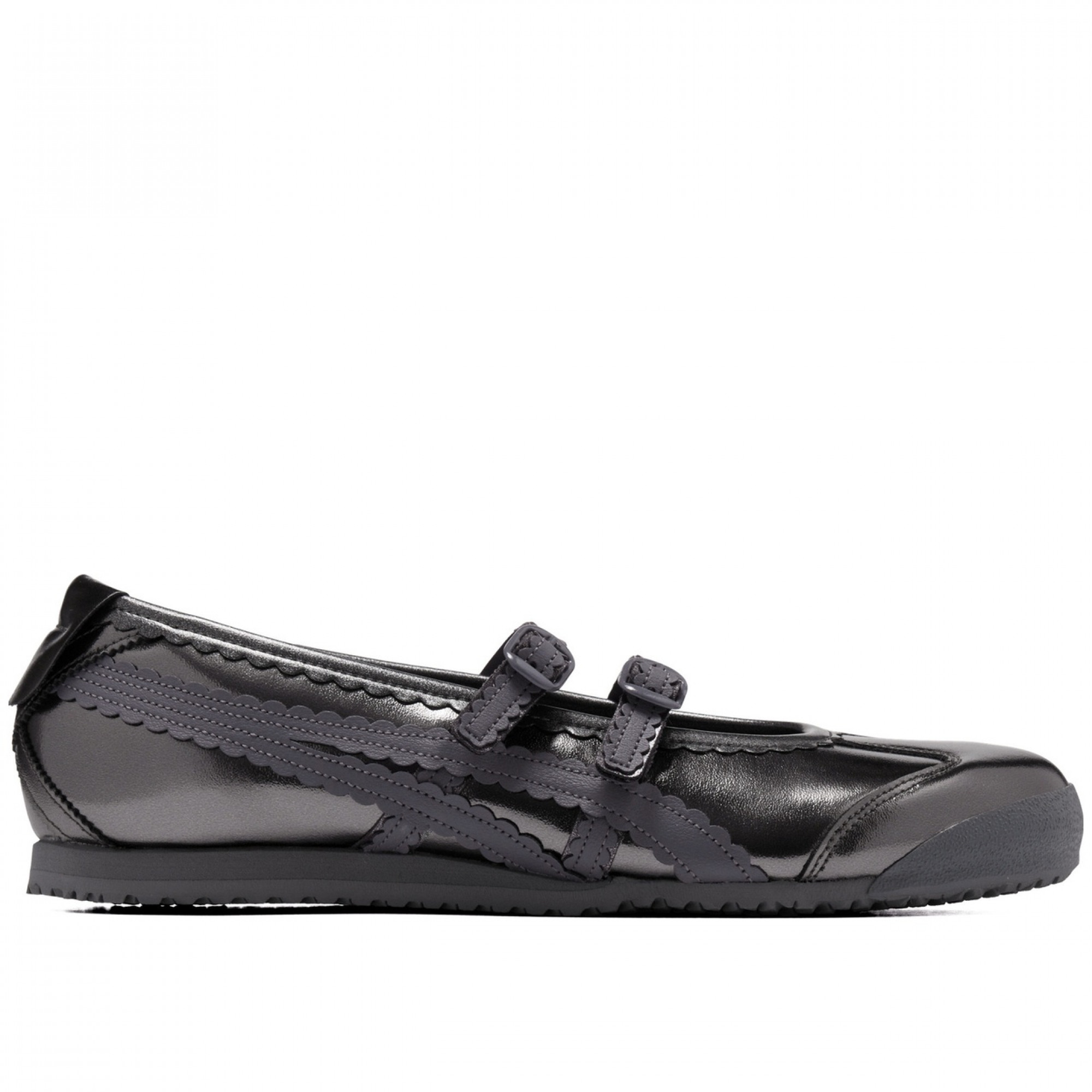 Mexico 66 Flat Mary Jane Shoes Women S Silver Gray
