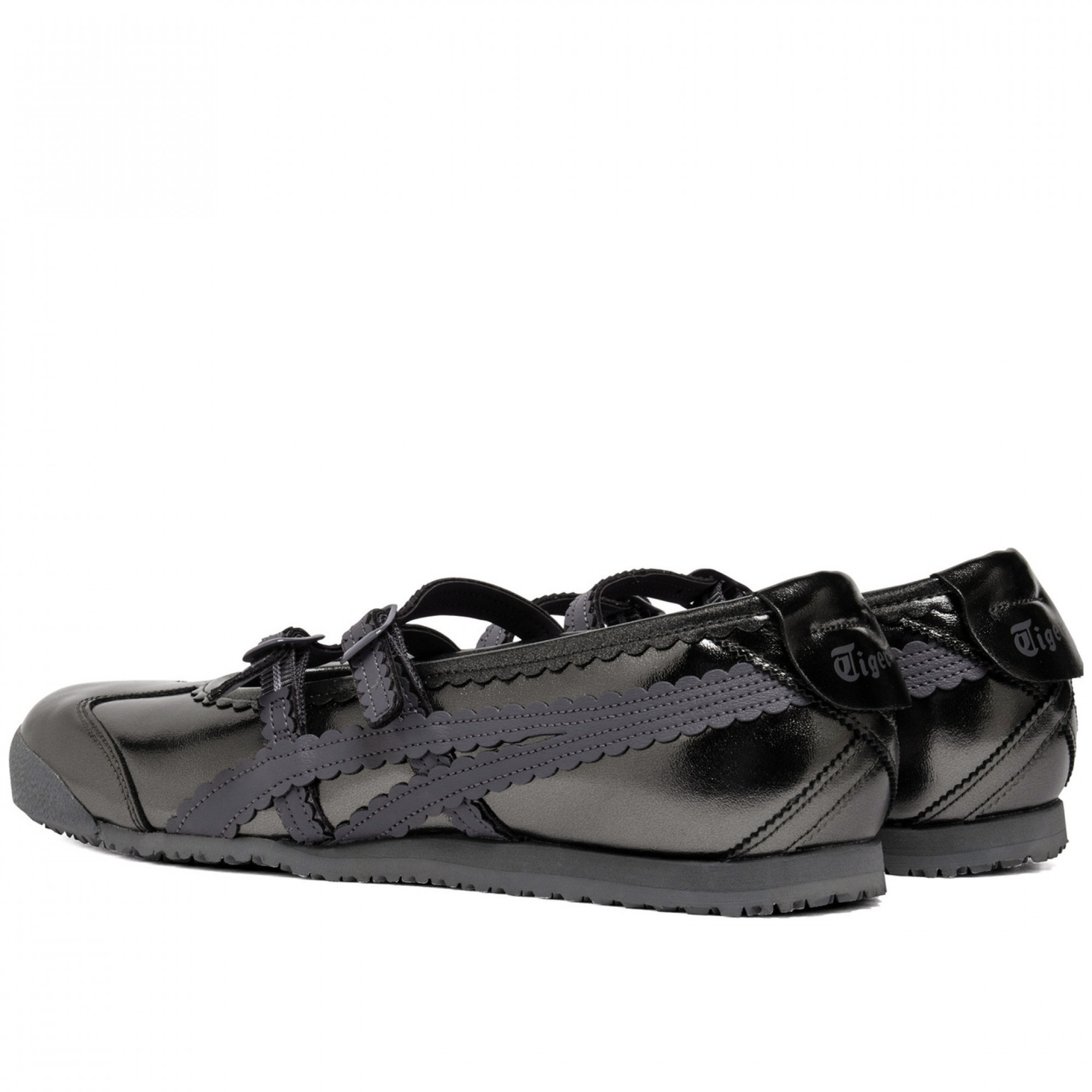 Mexico 66 Flat Mary Jane Shoes Women S Silver Gray