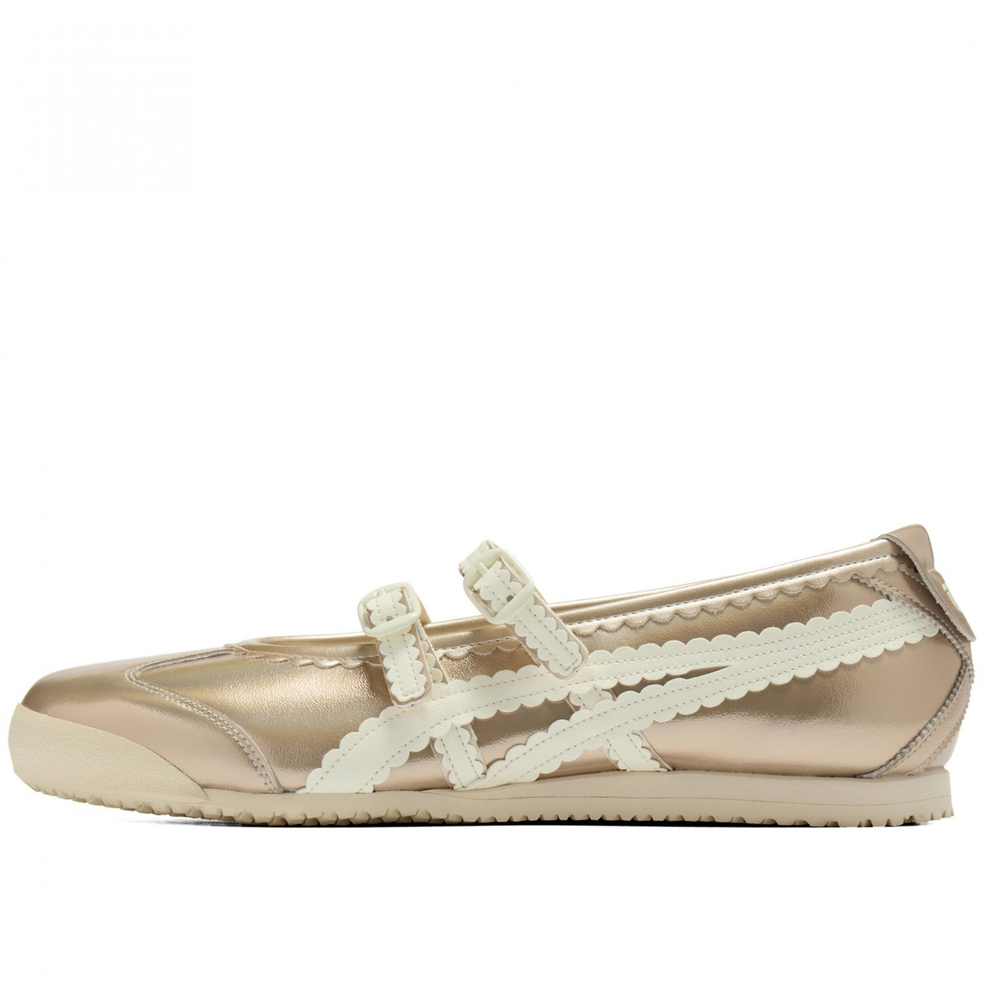 Mexico 66 Flat Mary Jane Shoes Women S Gold