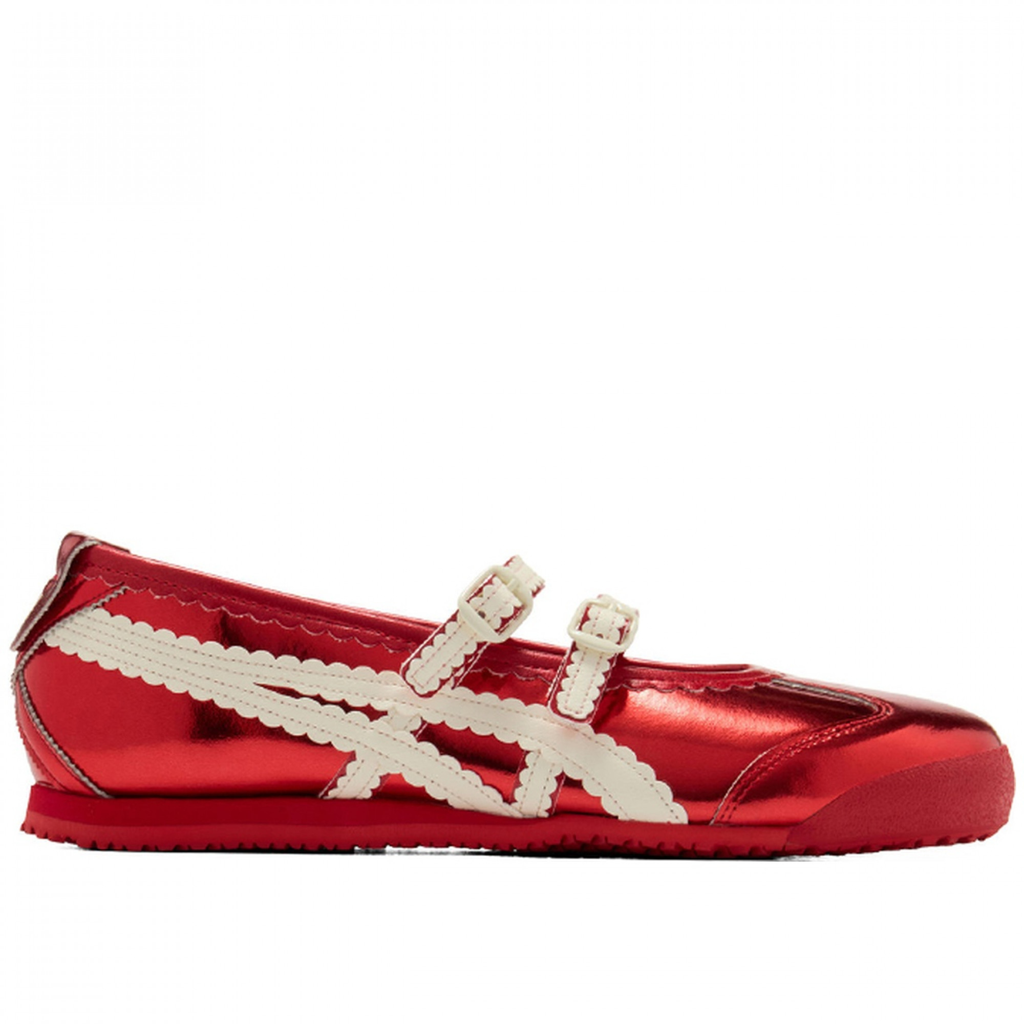 Mexico 66 Flat Mary Jane Shoes Women S Red