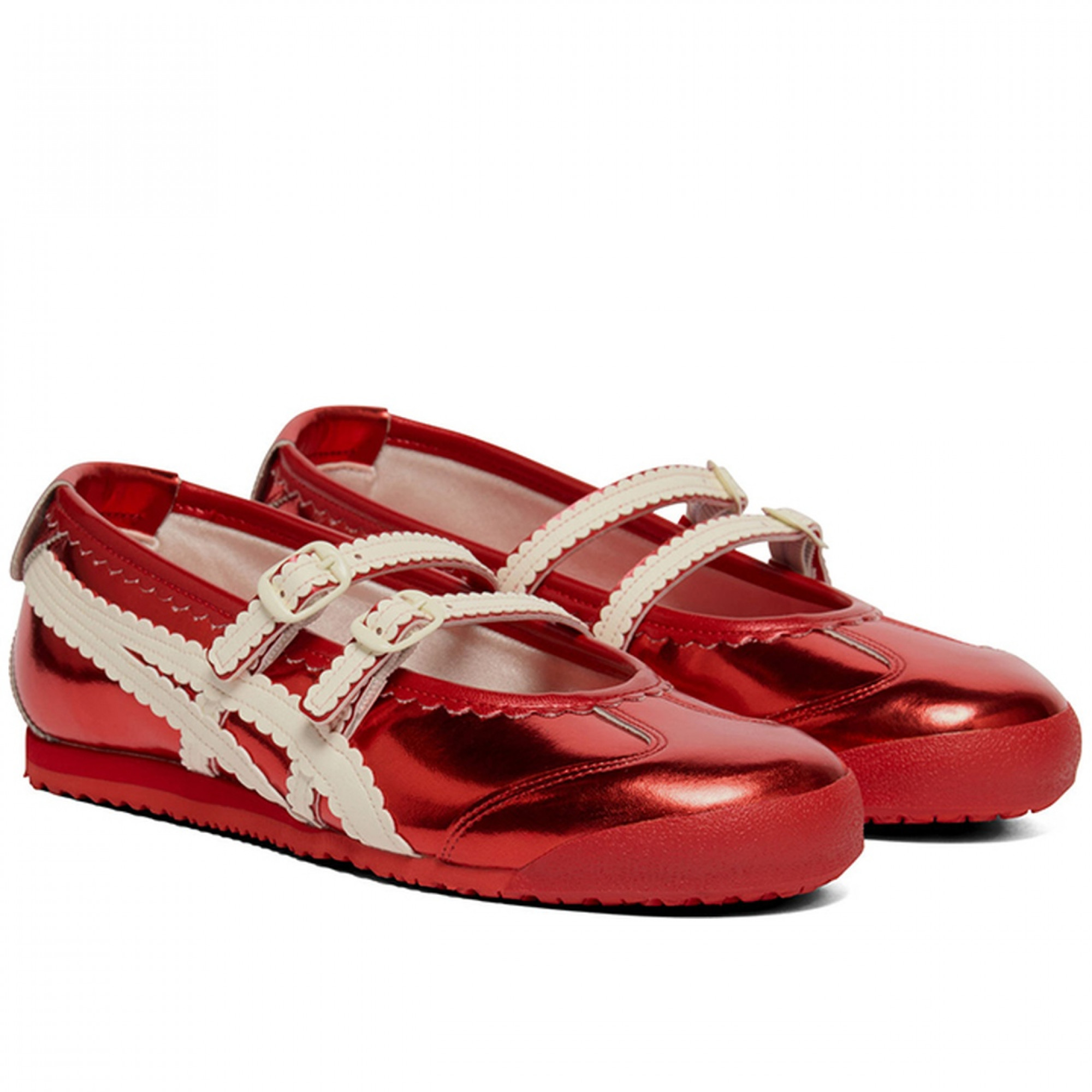 Mexico 66 Flat Mary Jane Shoes Women S Red