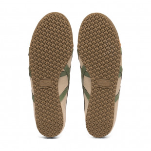 Mexico 66 Casual Shoes Beige Fabric Flat Green Low Top Moderate Round Tip Slip On 1183a437 253