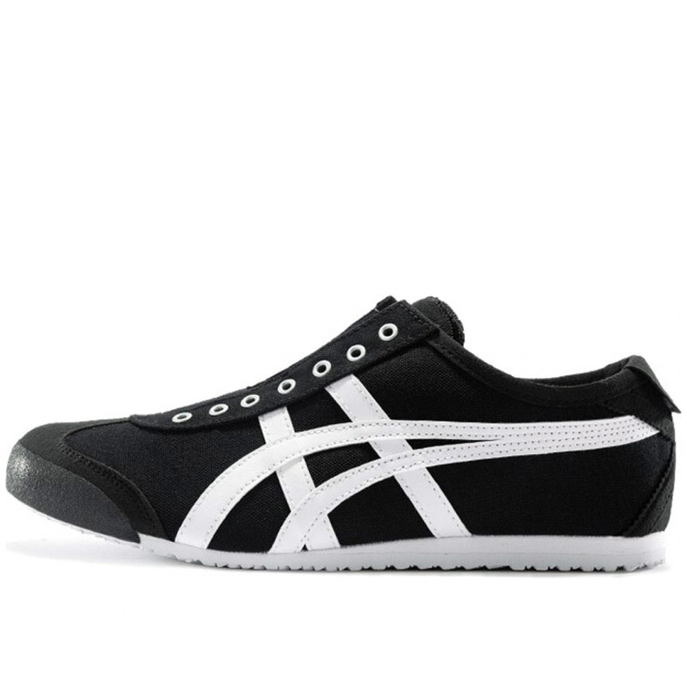 Mexico 66 Slip On Black White
