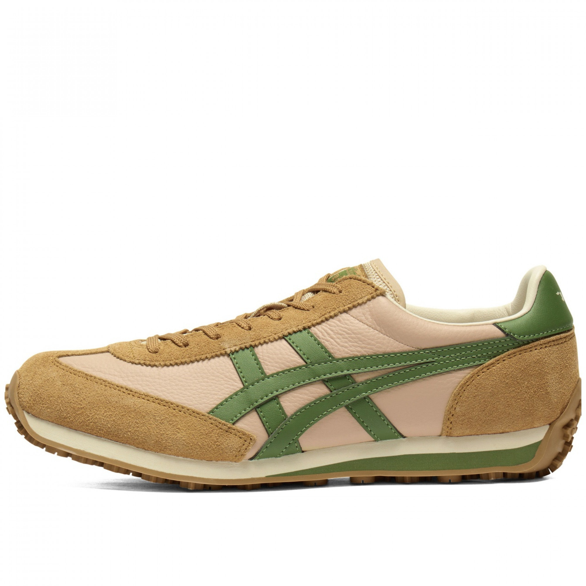 Edr 78 Abrasion Resistant Low Top Casual Shoes Brown Green