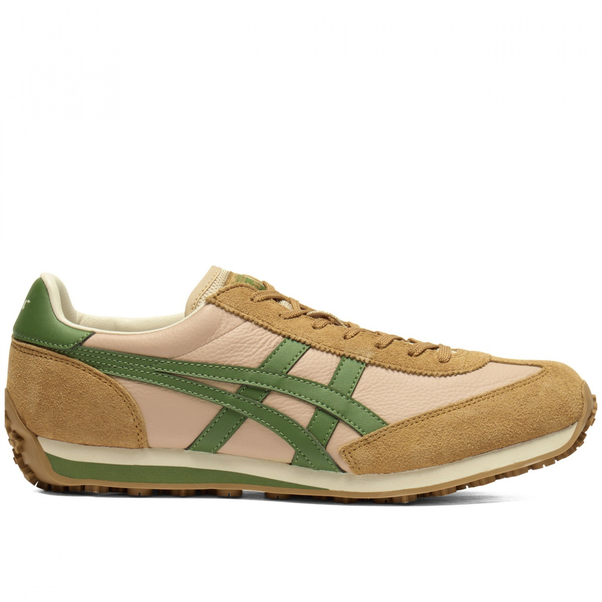 Edr 78 Abrasion Resistant Low Top Casual Shoes Brown Green