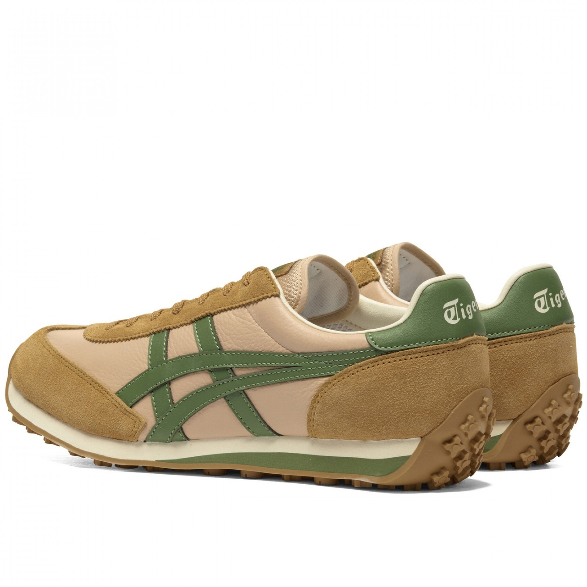 Edr 78 Abrasion Resistant Low Top Casual Shoes Brown Green