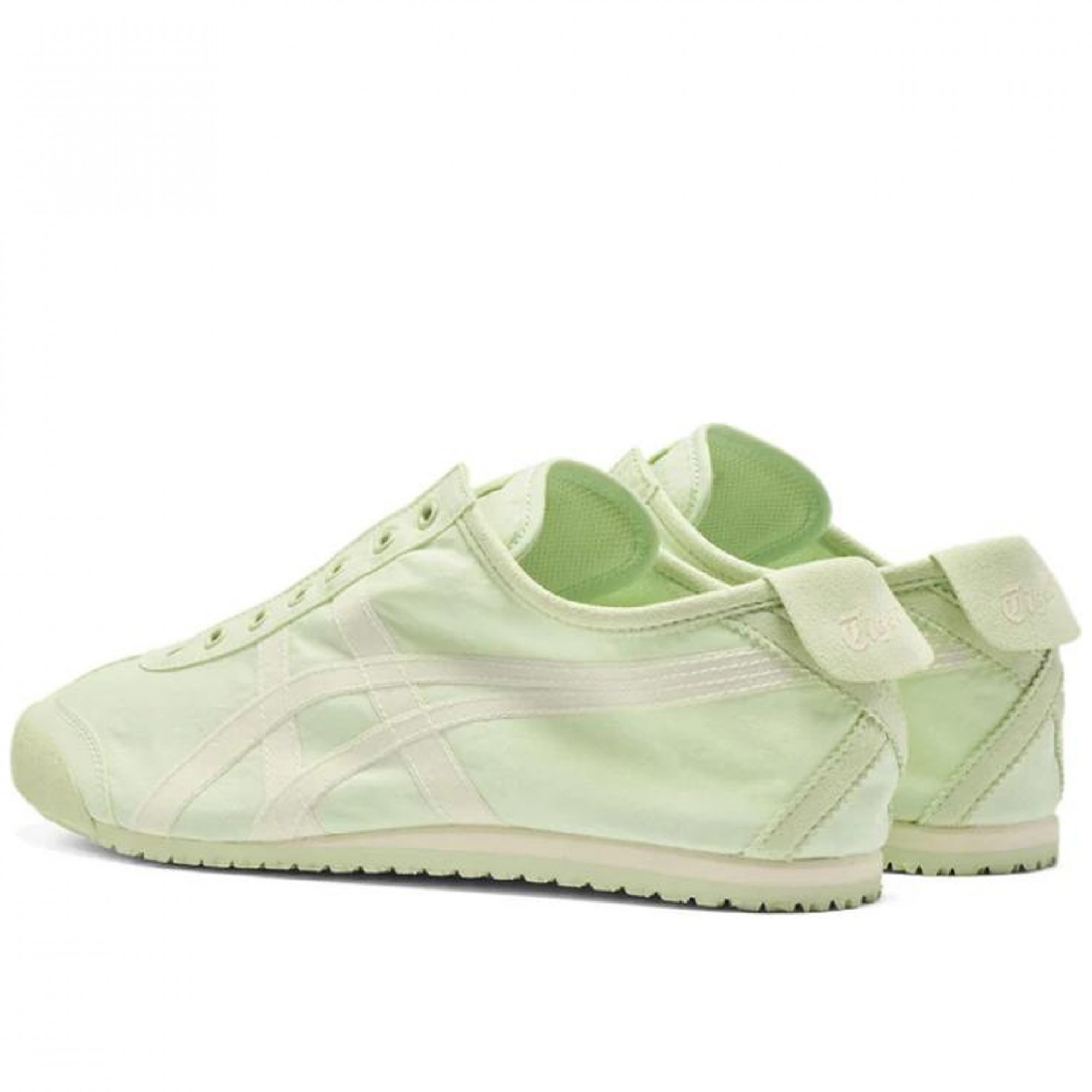 Mexico 66 Slip On Green Cream Women S