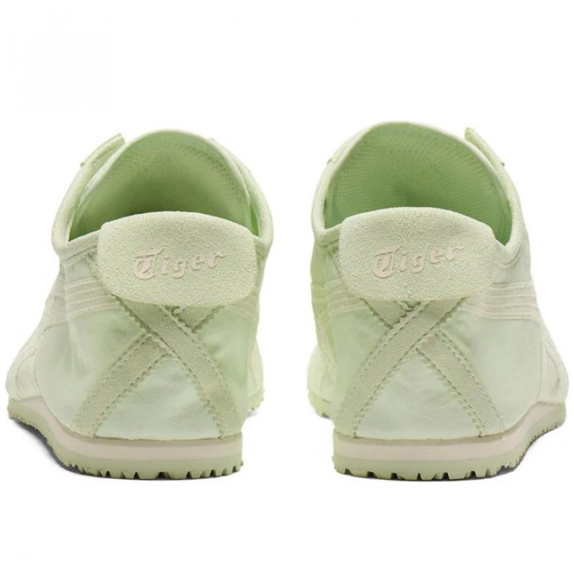 Mexico 66 Slip On Green Cream Women S