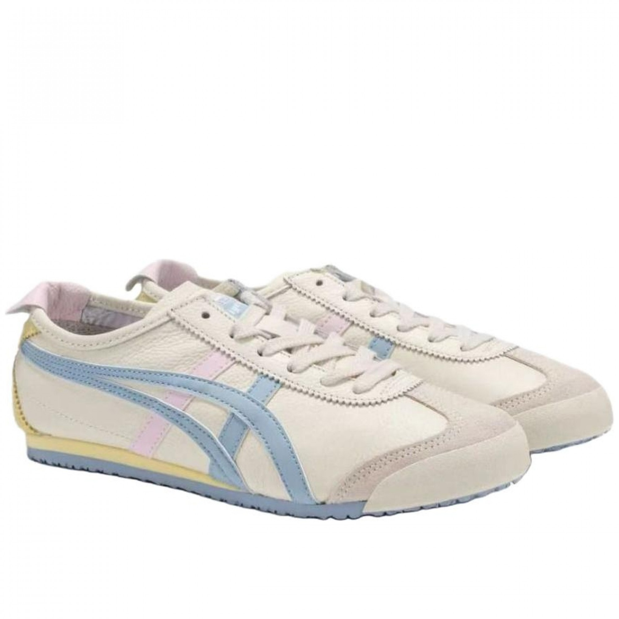 Mexico 66 Casual Shoes Flat Lace Up Round Tip White 1183b771 116