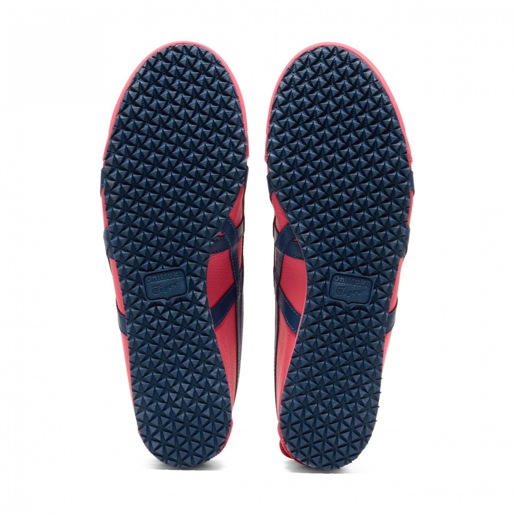 Mexico 66 Leather Pink Cameo Mako Blue
