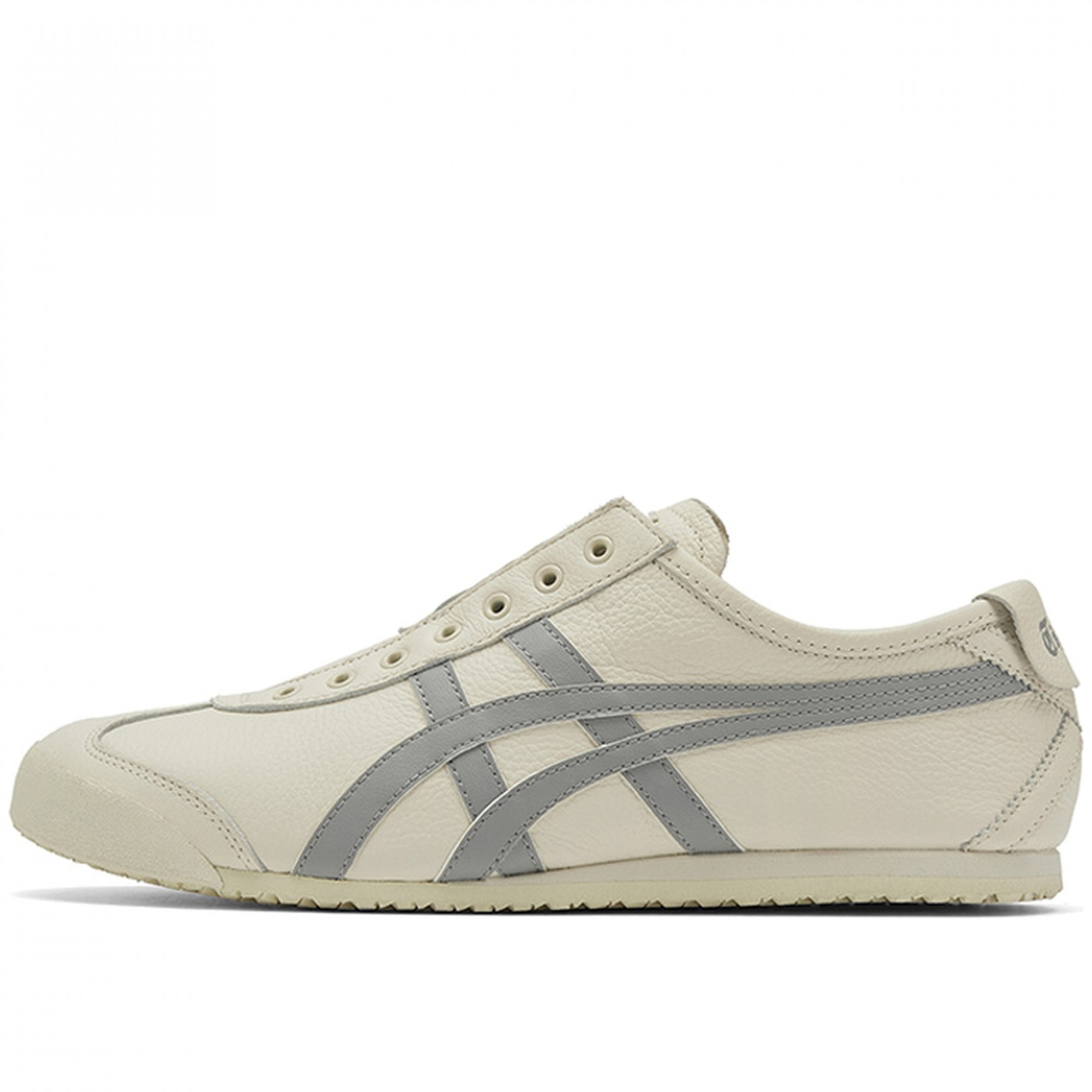 Mexico 66 Slip On White Gray