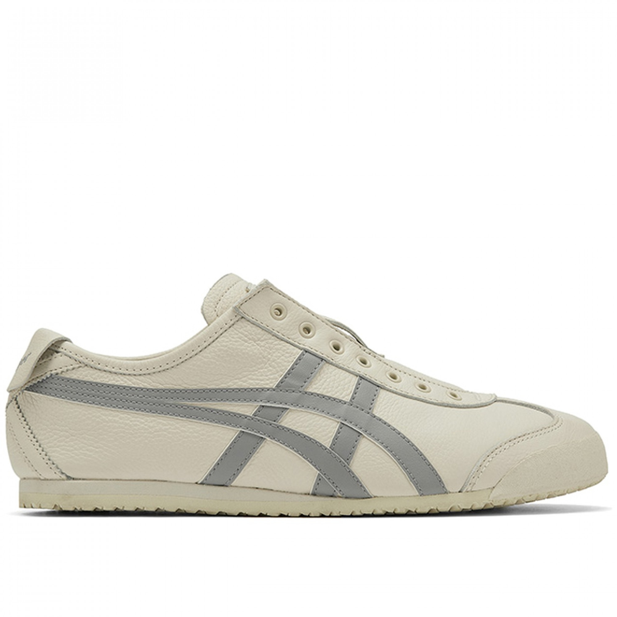 Mexico 66 Slip On White Gray