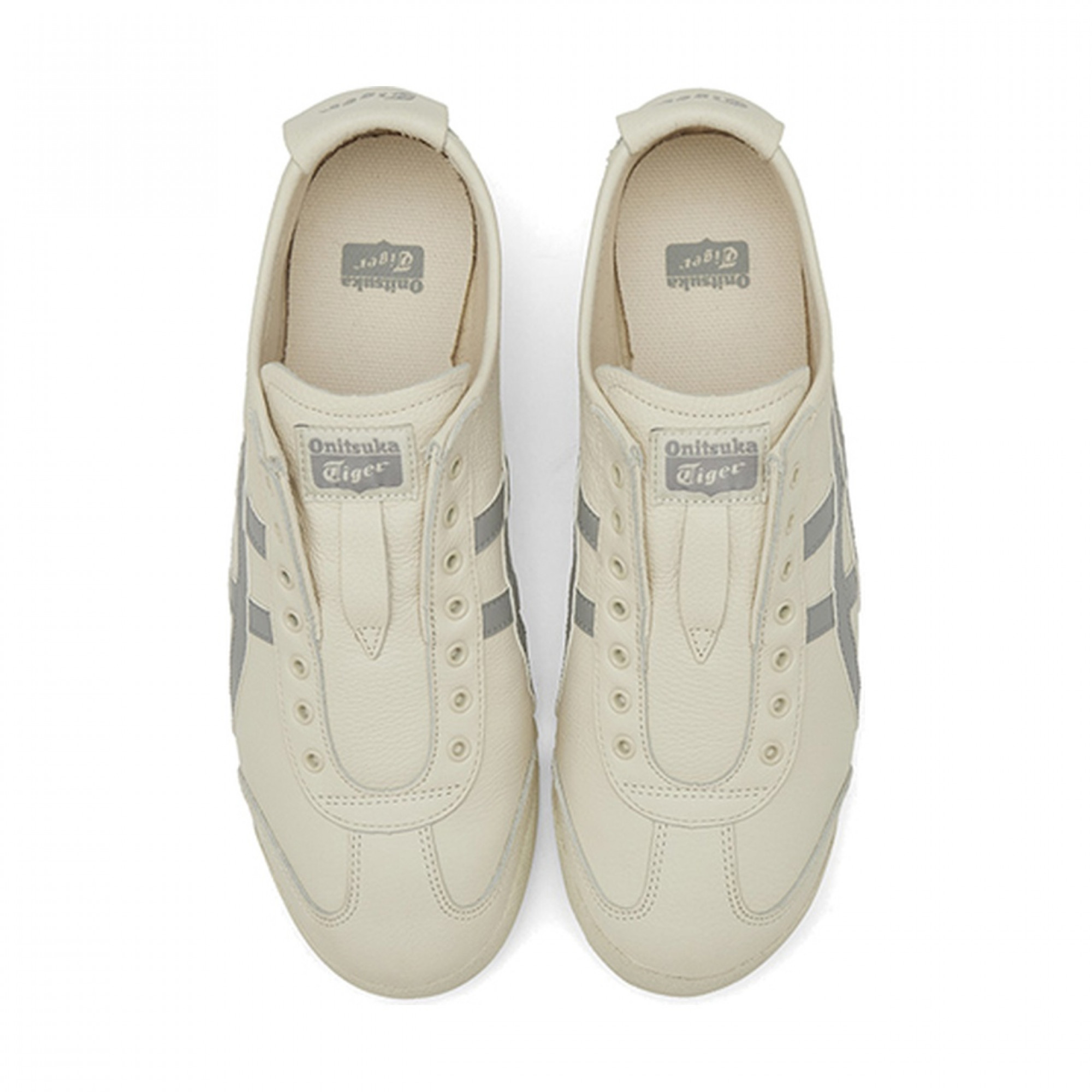 Mexico 66 Slip On White Gray