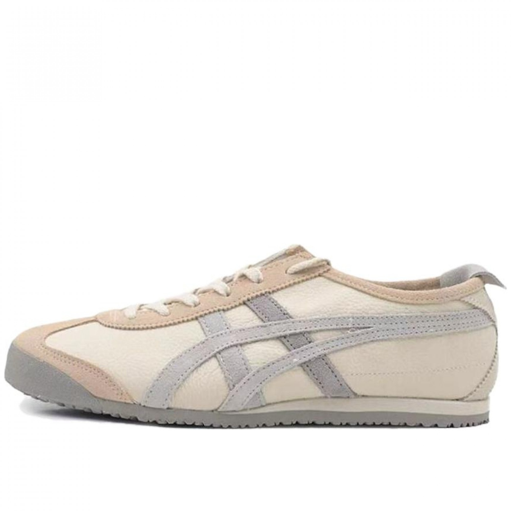Mexico 66 Slip Resistant Abrasion Resistant Low Top Casual Shoes Beige