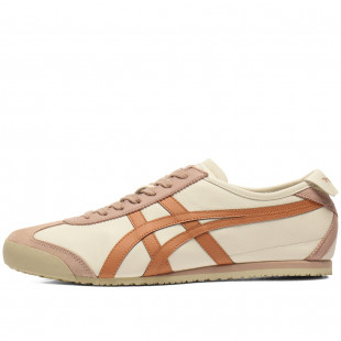 Mexico 66 Breathable Low Top Casual Shoes Beige Orange