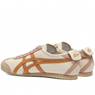 Mexico 66 Breathable Low Top Casual Shoes Beige Orange