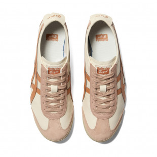 Mexico 66 Breathable Low Top Casual Shoes Beige Orange