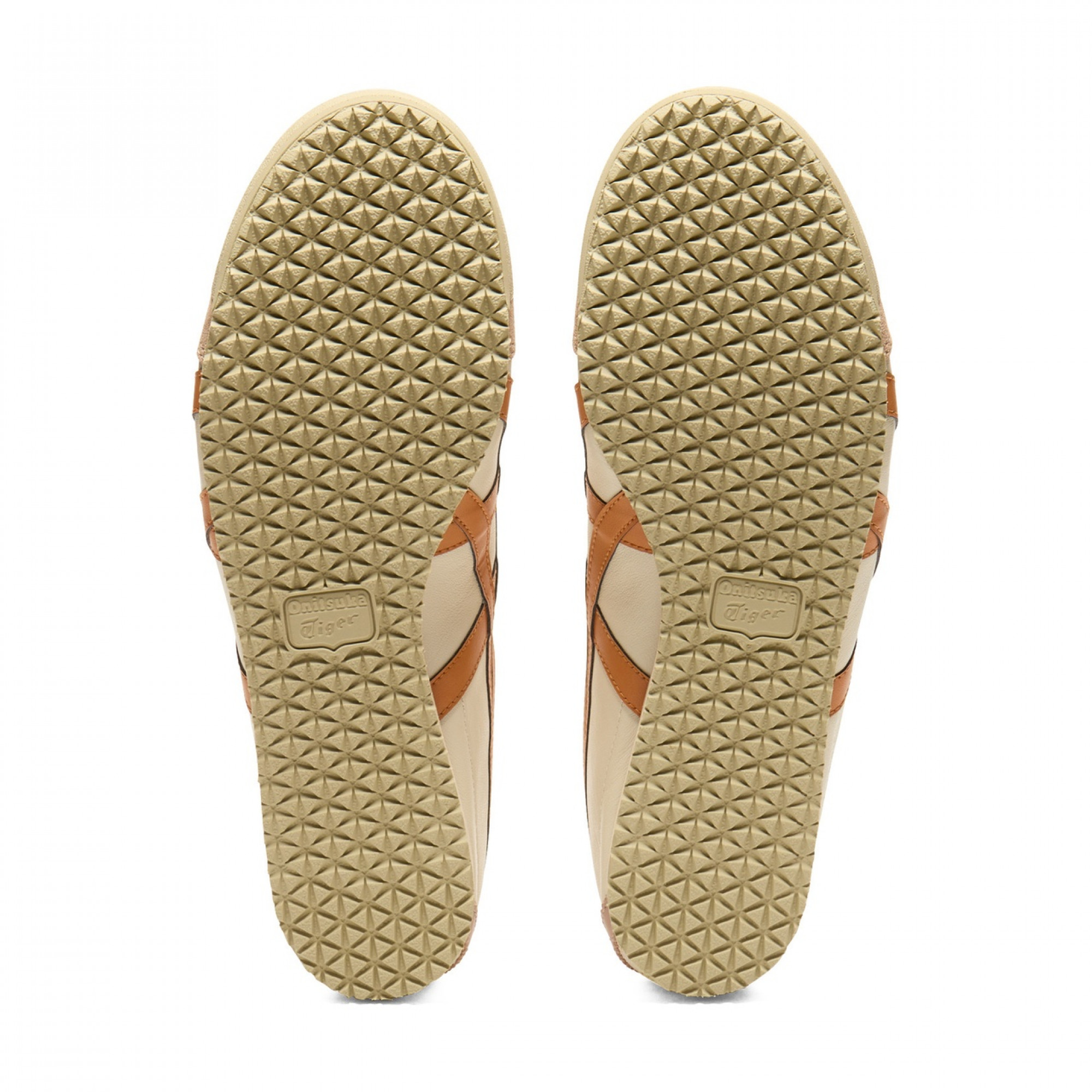 Mexico 66 Breathable Low Top Casual Shoes Beige Orange