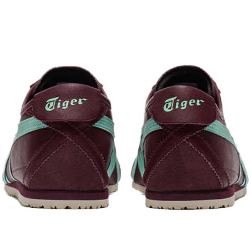 Mexico 66 Cushioning Wear Resistant Low Top Casual Shoes Dark Red Blue