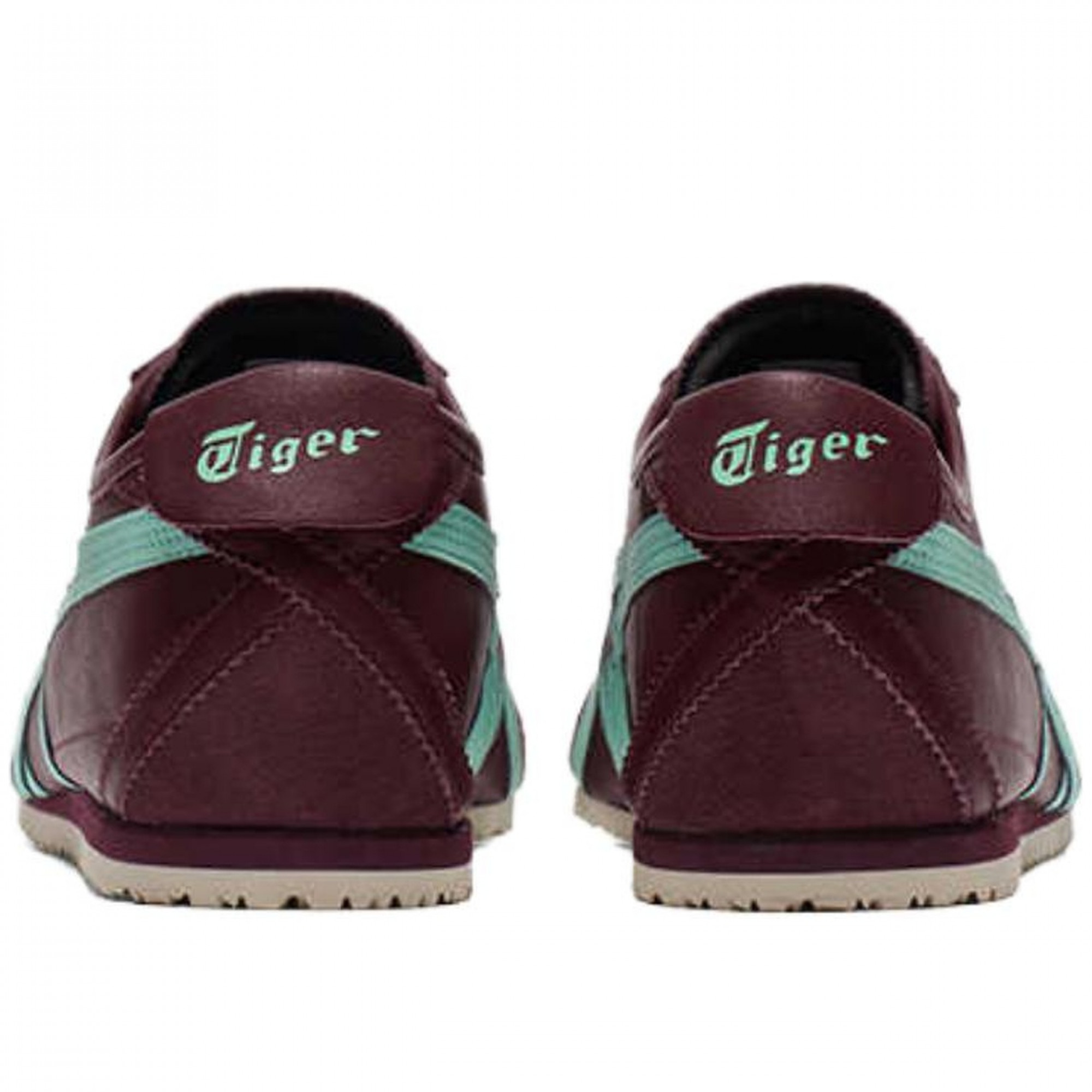 Mexico 66 Cushioning Wear Resistant Low Top Casual Shoes Dark Red Blue