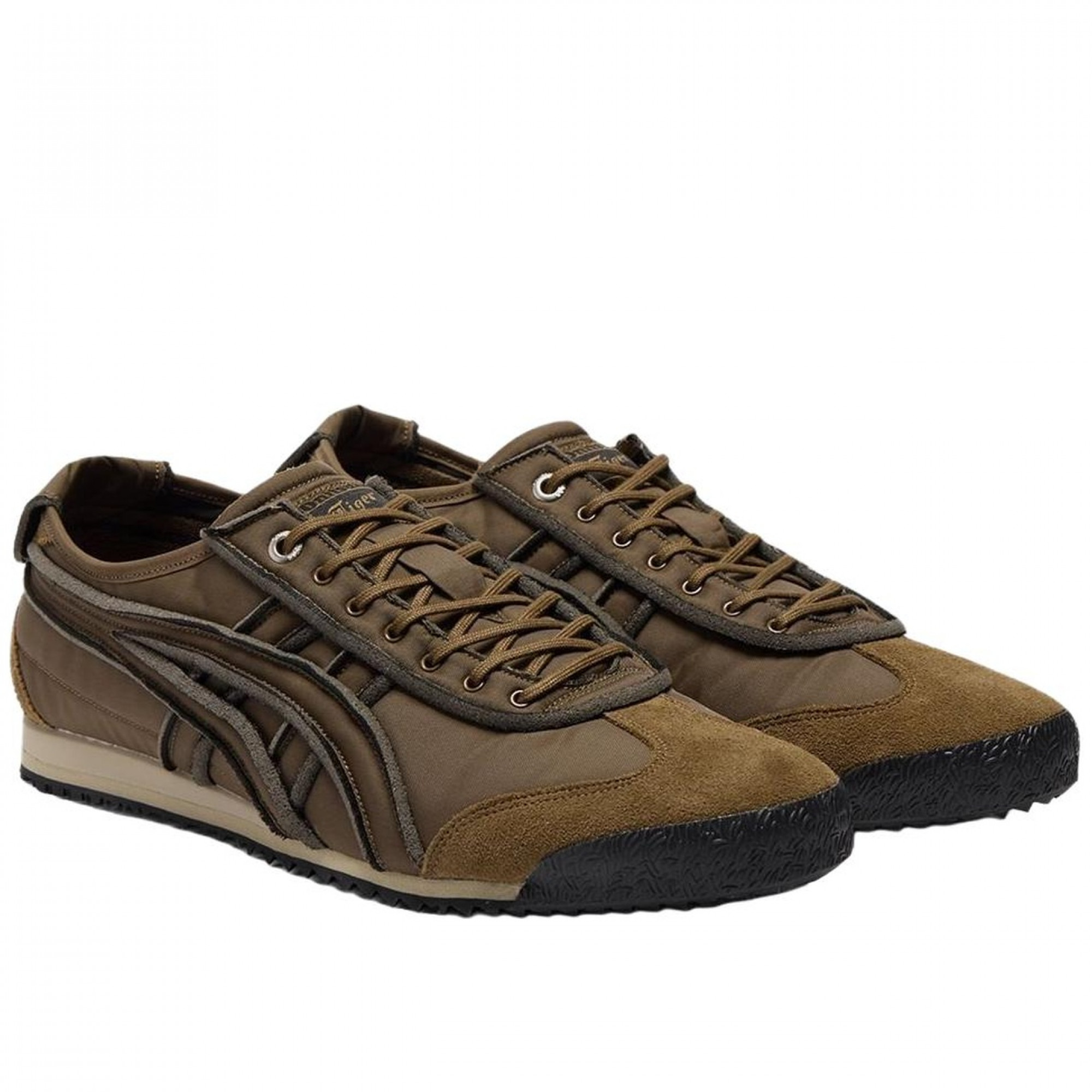 Mexico 66 Rubber Running Shoes Brown