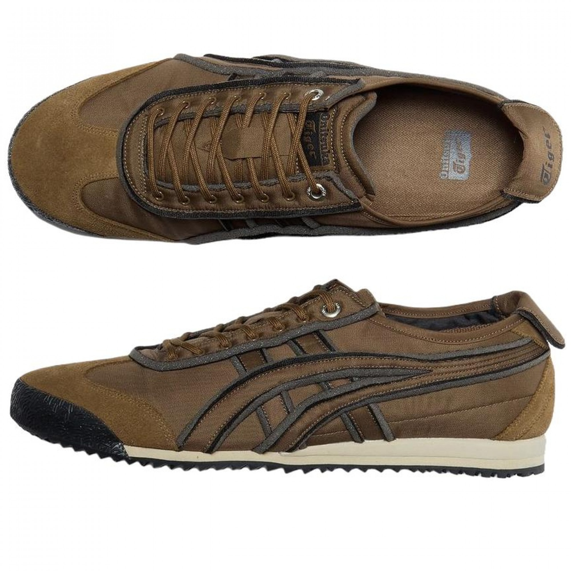 Mexico 66 Rubber Running Shoes Brown