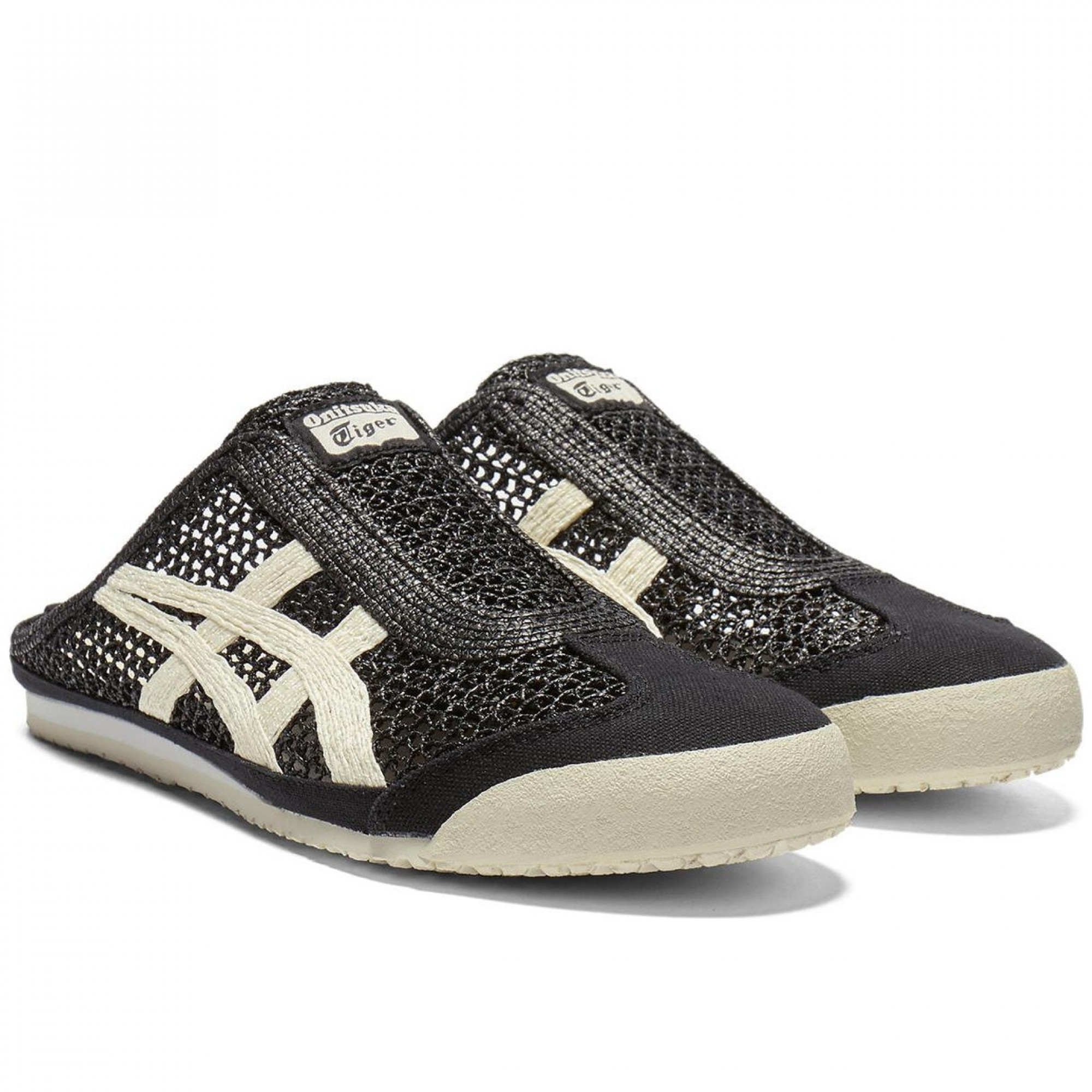 Mexico 66 Sabot Black Cream