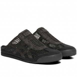 Mexico 66 Closed Toe Slippers Black Closed Toe Fabric Flat Low Heel 3cm No Special Function 1183c123 002