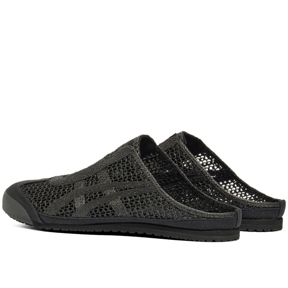 Mexico 66 Closed Toe Slippers Black Closed Toe Fabric Flat Low Heel 3cm No Special Function 1183c123 002
