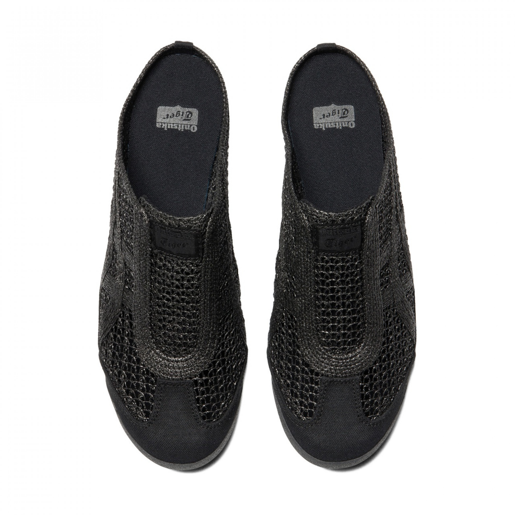 Mexico 66 Closed Toe Slippers Black Closed Toe Fabric Flat Low Heel 3cm No Special Function 1183c123 002
