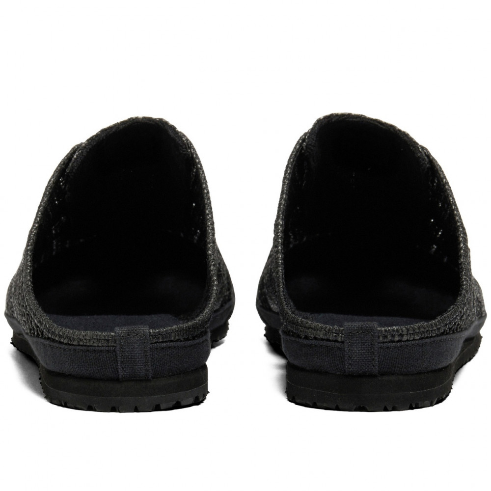 Mexico 66 Closed Toe Slippers Black Closed Toe Fabric Flat Low Heel 3cm No Special Function 1183c123 002