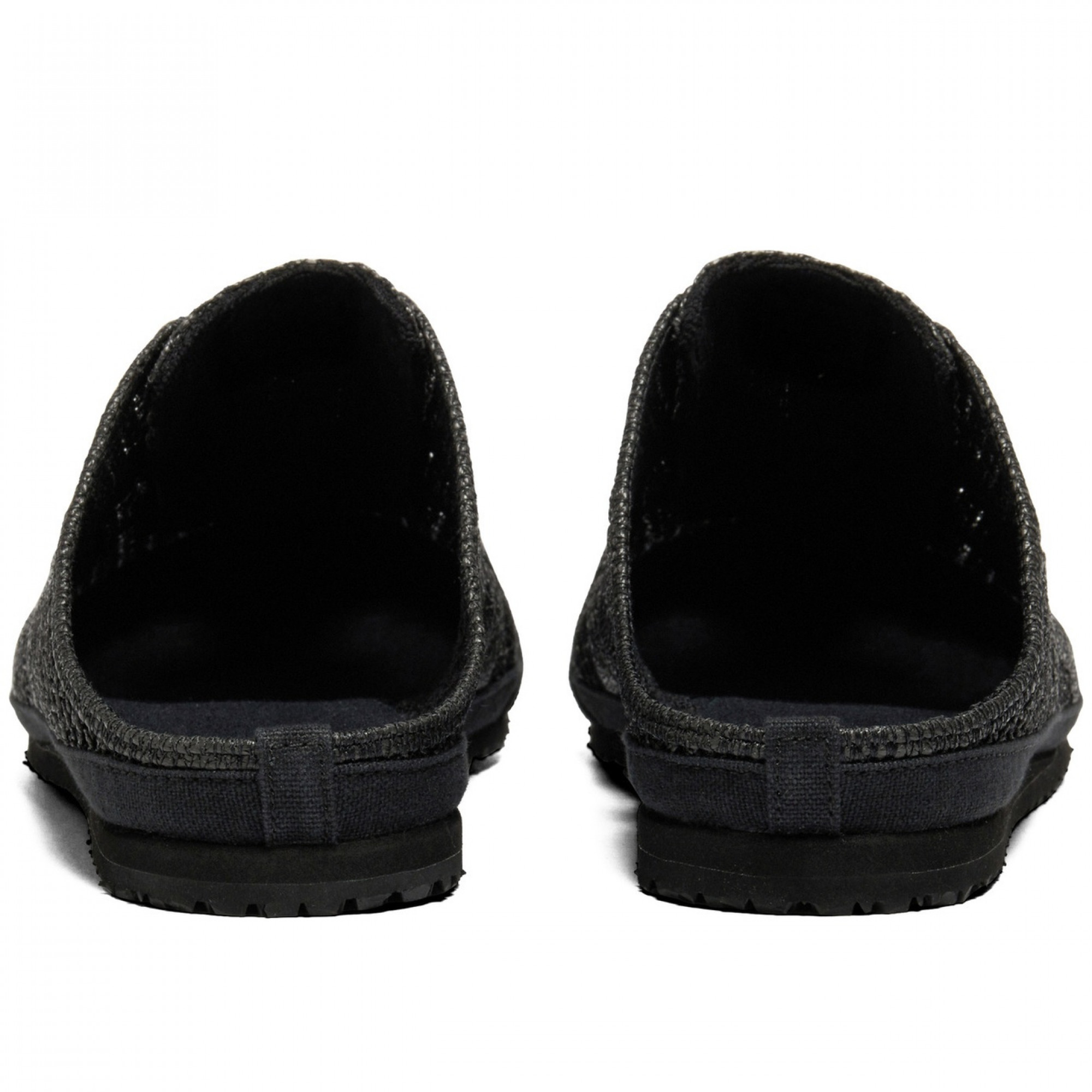 Mexico 66 Closed Toe Slippers Black Closed Toe Fabric Flat Low Heel 3cm No Special Function 1183c123 002