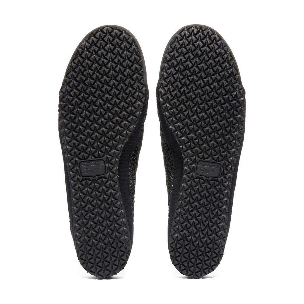 Mexico 66 Closed Toe Slippers Black Closed Toe Fabric Flat Low Heel 3cm No Special Function 1183c123 002