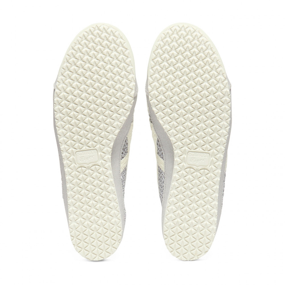 Mexico 66 Closed Toe Slippers Closed Toe Fabric Flat Low Heel 3cm No Special Function Silver 1183c123 021